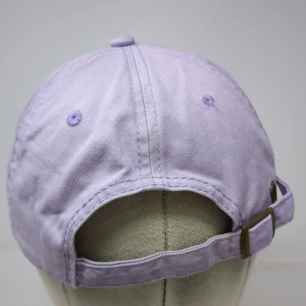 Puppie Love Baseball Cap Purple One Size Rescue Dog Mandala Graphic Hat Logo
